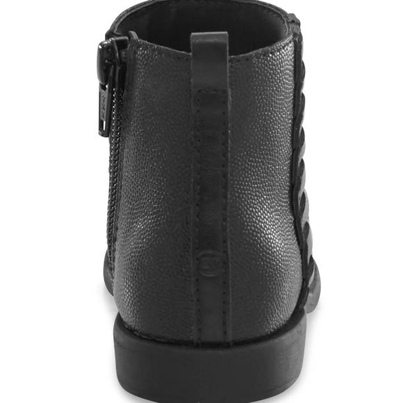 NEW STRIDE RITE kids caroly booties in black - Picture 3 of 4